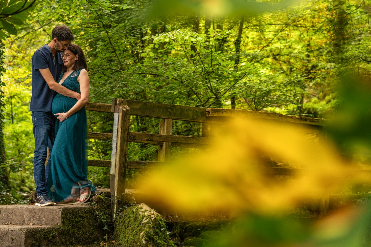 Photographe maternité Calvados Audrey forêt — séance grossesse Normandie Arnaud Chapelle
