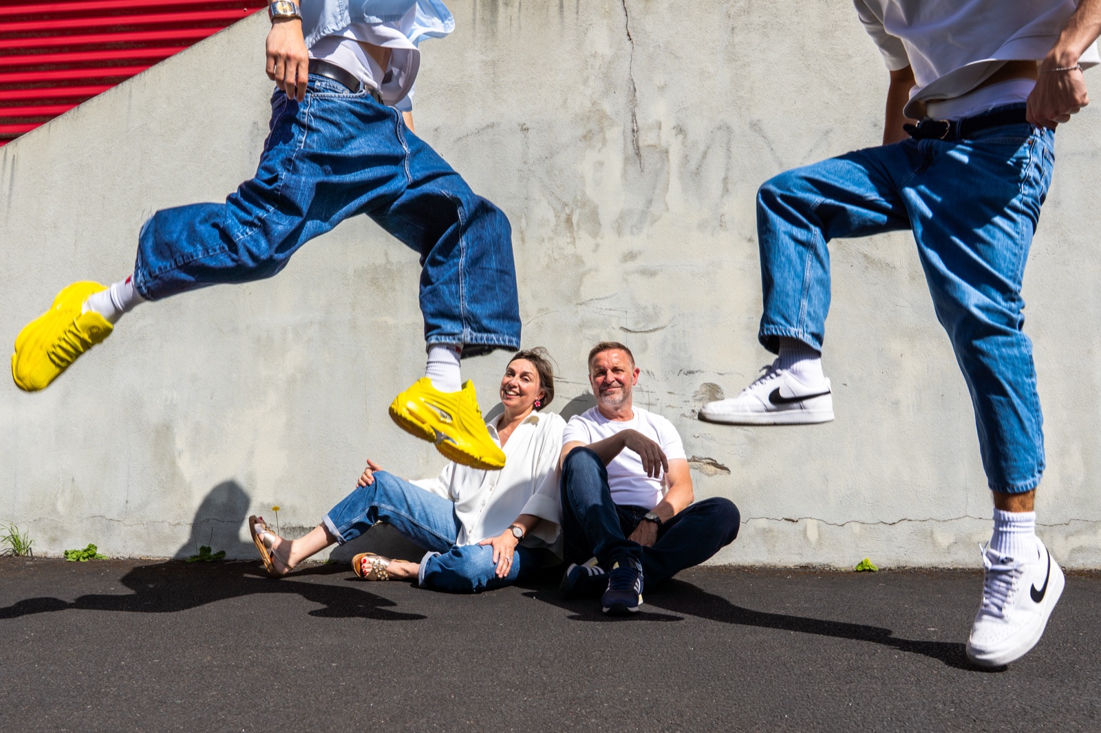 Portrait de famille à Saint-Lô — Angélique et David, venus du Havre