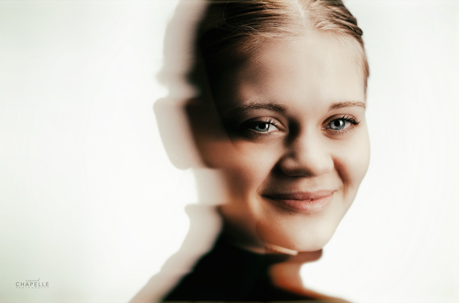 Photographe studio Saint-Lô — séance enfants Louise Edgard portrait Normandie