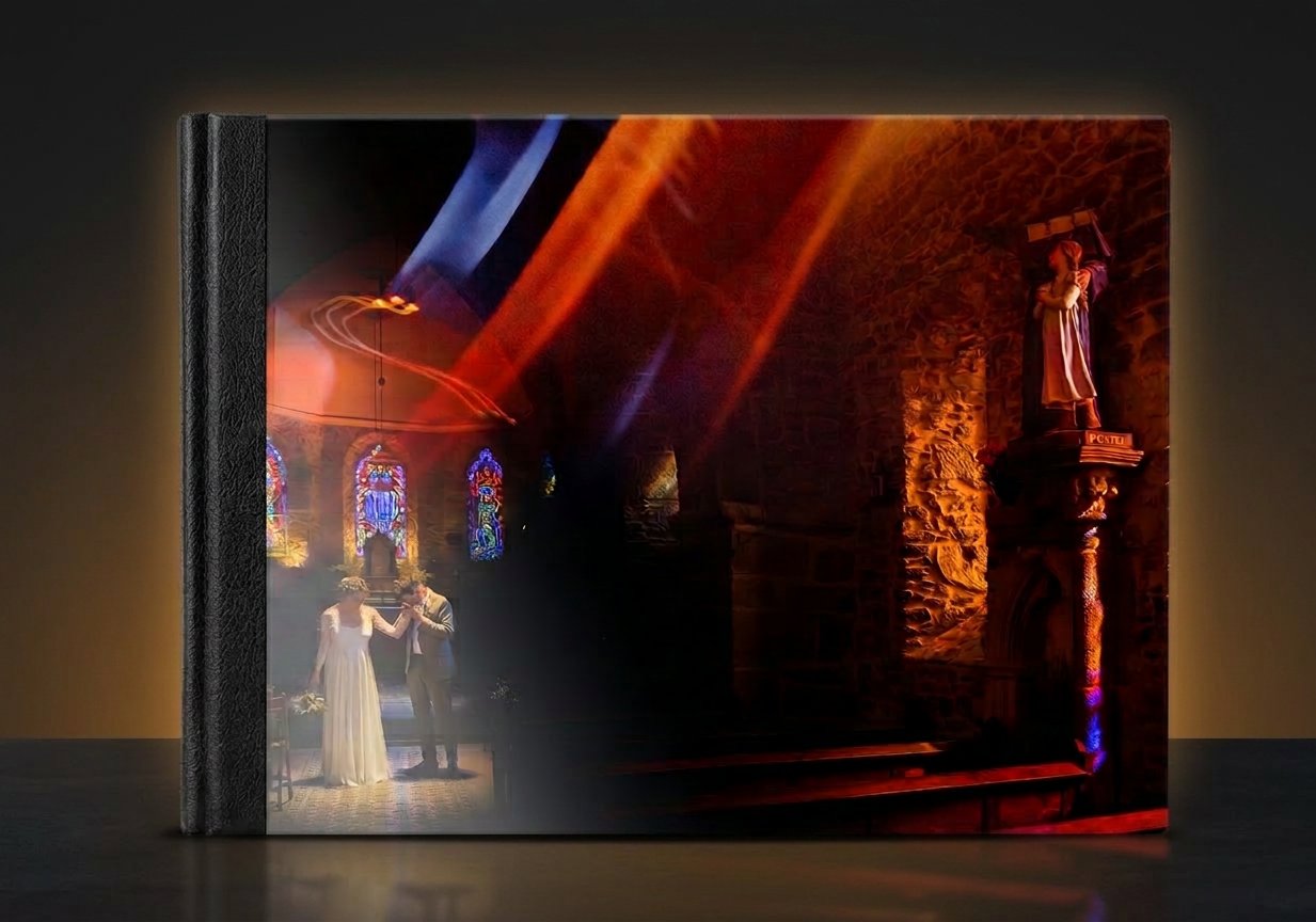 Album luxe 30×40 — album photo de mariage Arnaud Chapelle
