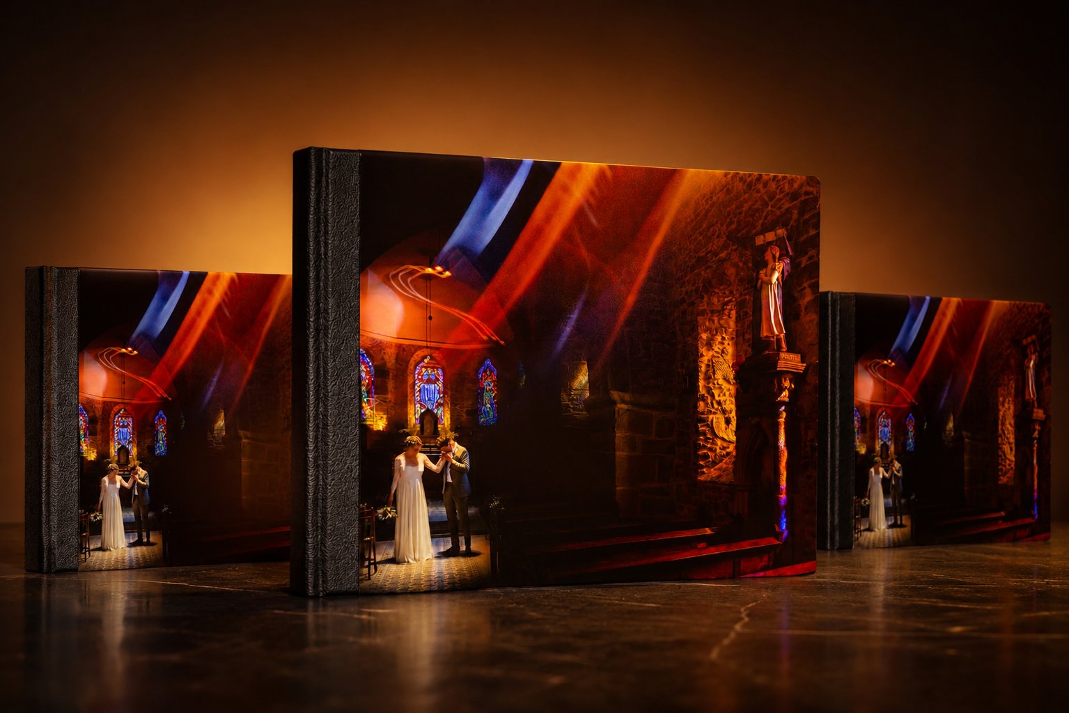 Le Trio — album photo de mariage Arnaud Chapelle