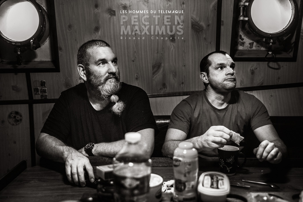 Reportage entreprise pêche cabine navigation Normandie